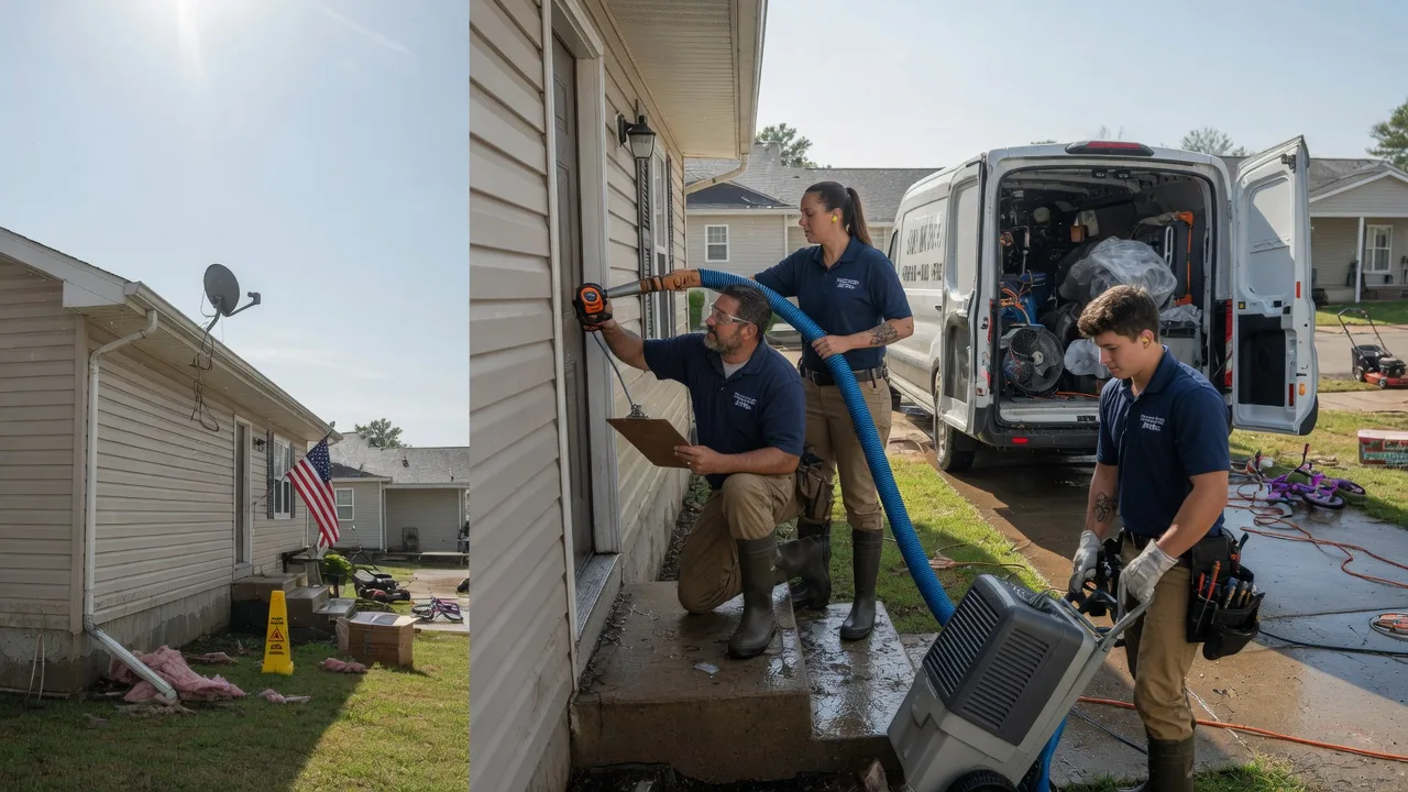 Ceiling Water Damage Restoration in White Pigeon, MI near me