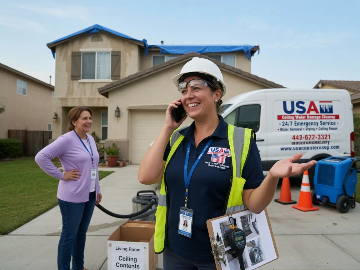 Ceiling Water Damage Restoration White Pigeon, MI FAQs